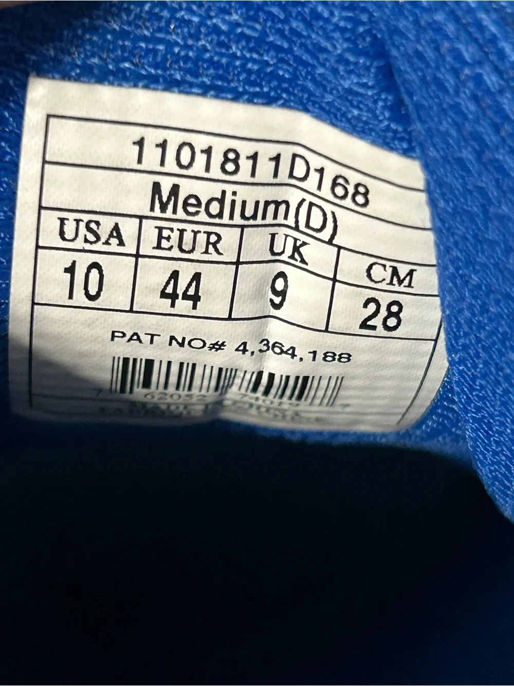 Brooks Adrenaline GTS 15 Stability Running Shoes Men’s Size 10 (D) Blue Silver